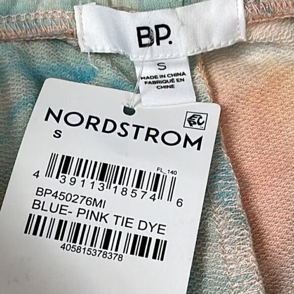 NWT BP Tie Dye Joggers Sweatpants In Blue Pink Tie Dye Sz S - Picture 6 of 12